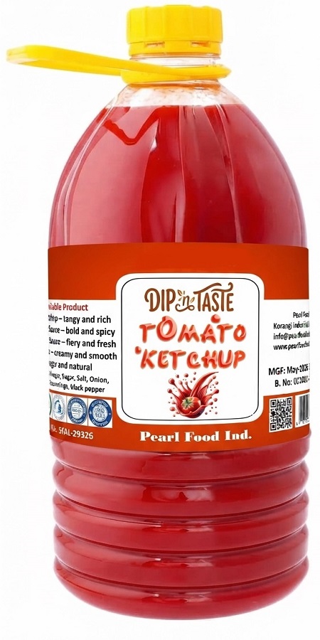 Ketchup — illustrative packaging